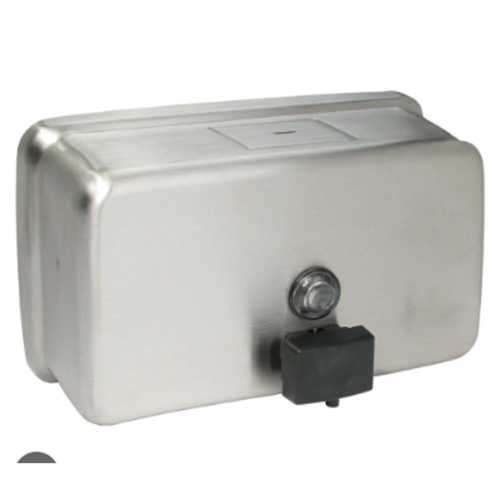 Bobrick ClassicSeries B-2112 Surface Mounted 40 oz. Soap Dispenser Silver NEW